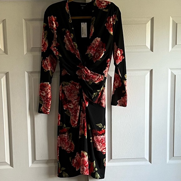 Karen Millen Dresses & Skirts - Floral jersey twist maxi dress
